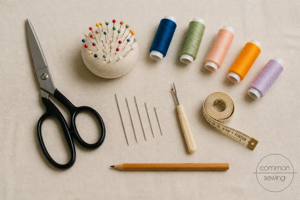 Software tools interface for Flat for sewing projects for total beginners