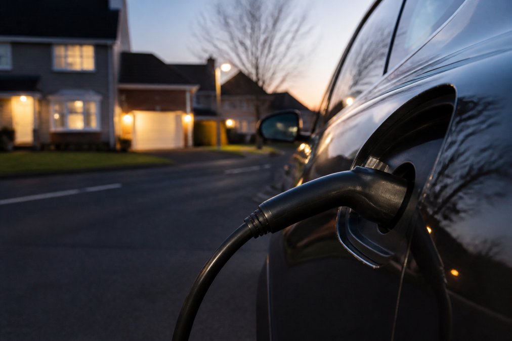 Professional illustration showing Close for Should I charge my EV to 100% every night?