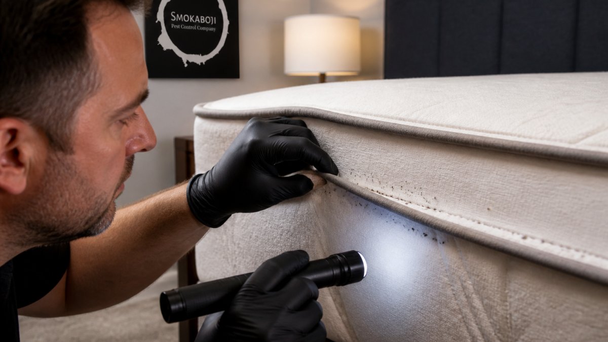 Signs of Bed Bugs in Mattress Seams