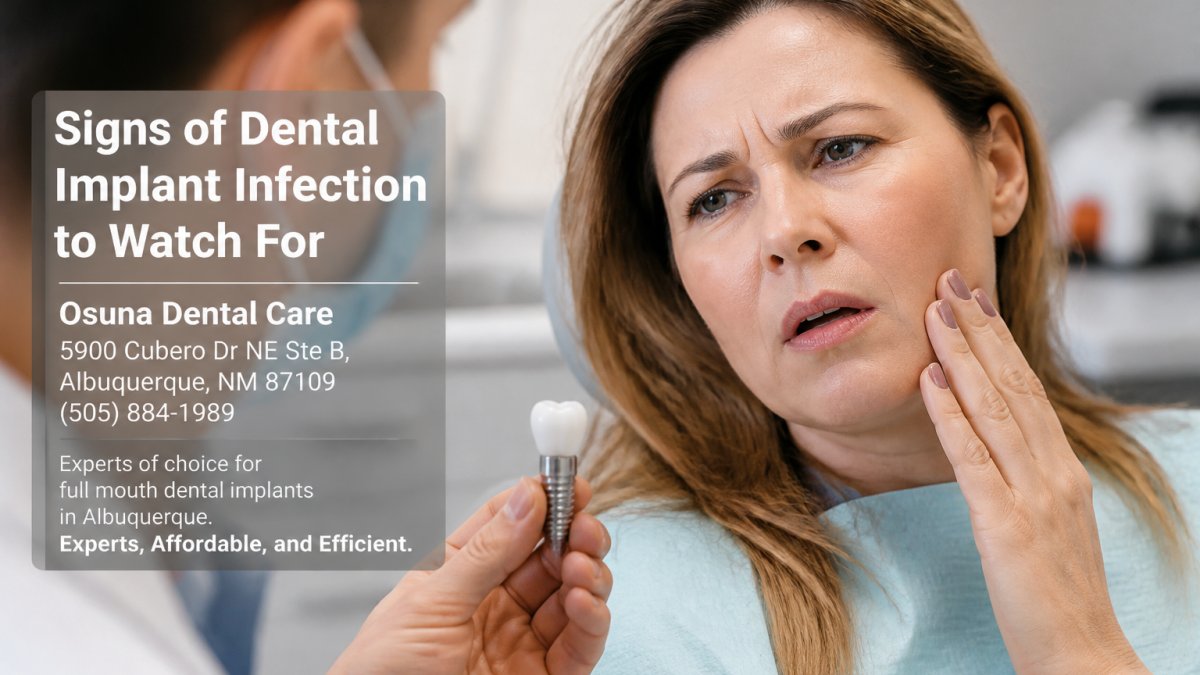 Signs of Dental Implant Infection to Watch For