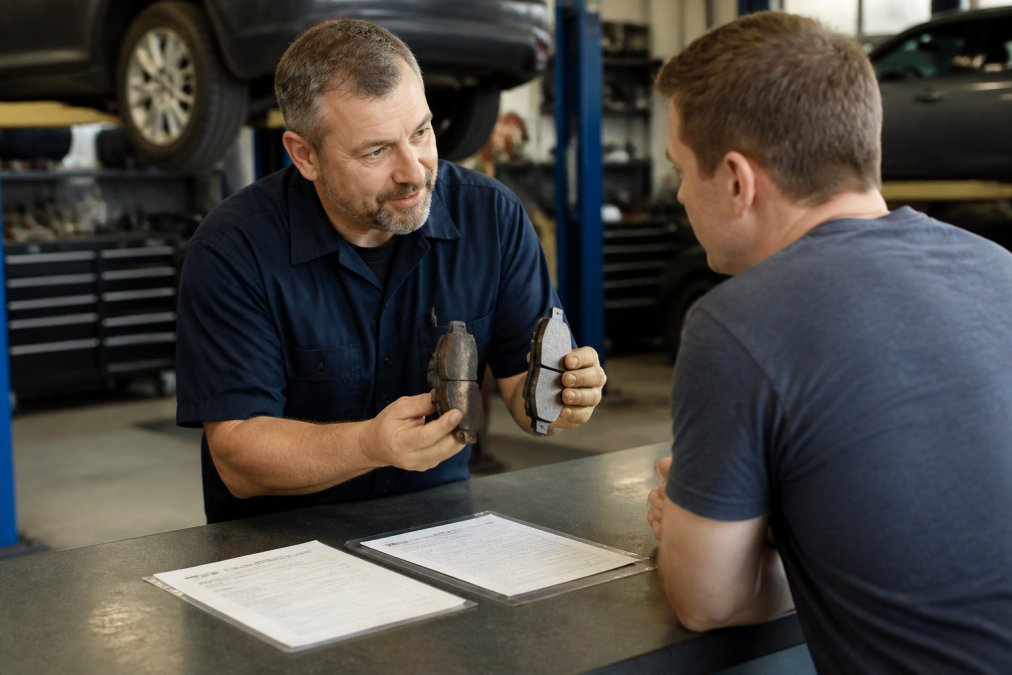 Professional illustration showing dishonest auto repair shops