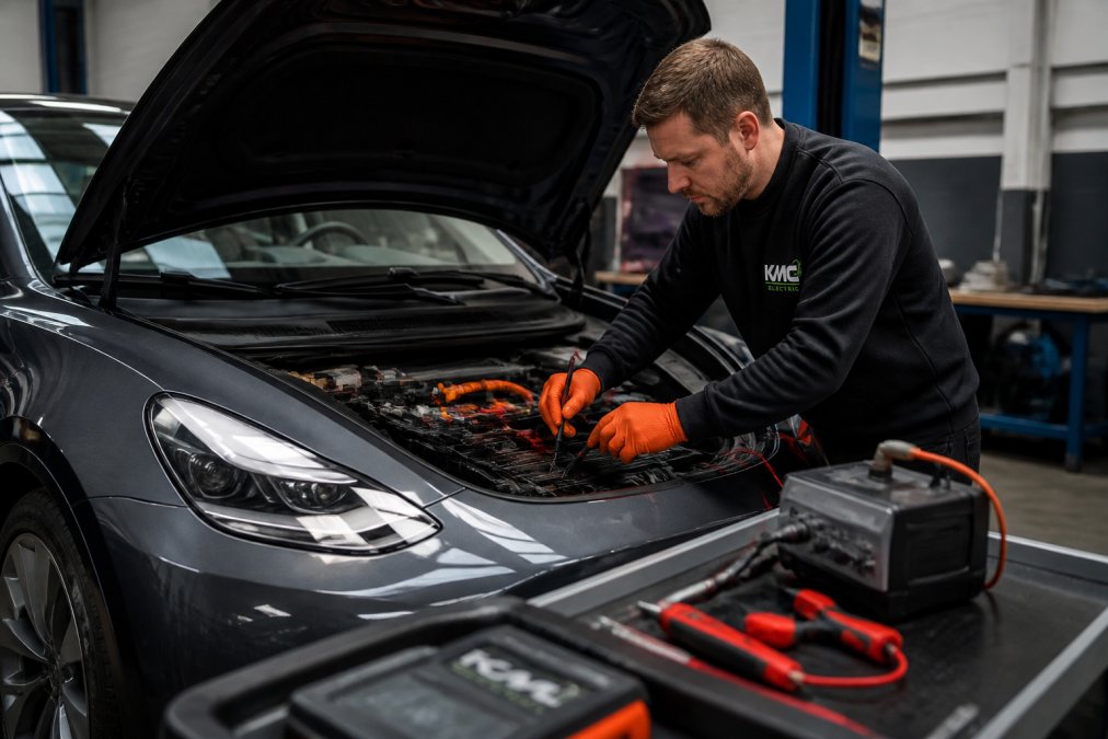 Software tools interface for Experienced, Tesla for Tesla battery failure