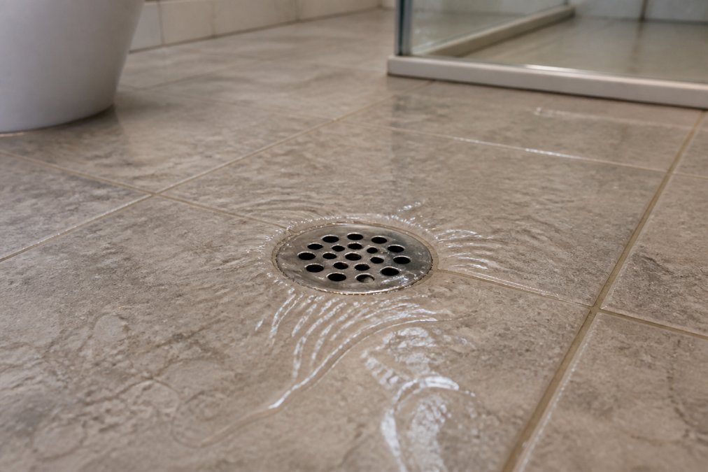 Professional illustration showing Close for sewer repair