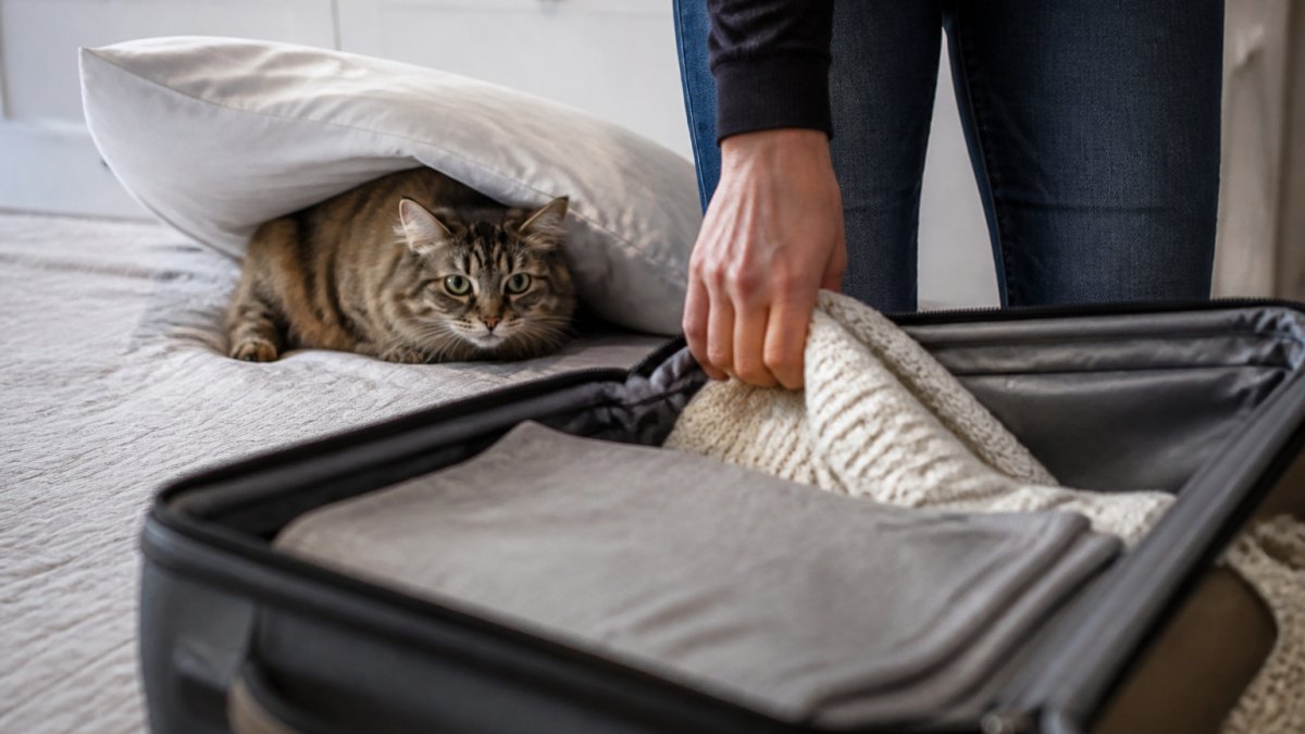 Signs Your Cat Is Stressed While You Travel
