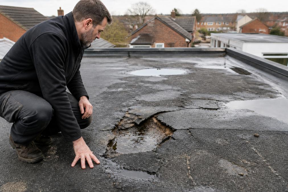 Signs Your Flat Roof Needs Replacing: 8 Warning Signs