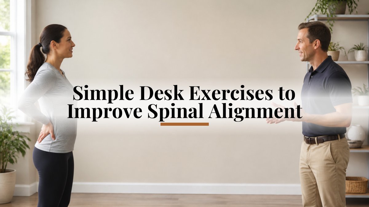 Simple Desk Exercises to Improve Spinal Alignment