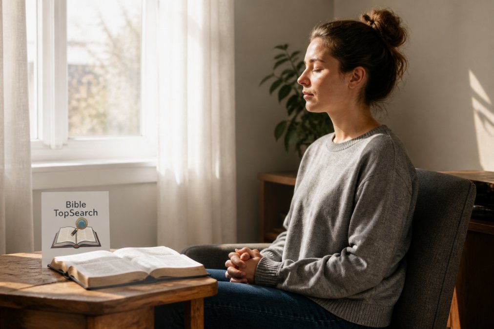 Step-by-step visual guide for understanding prayer