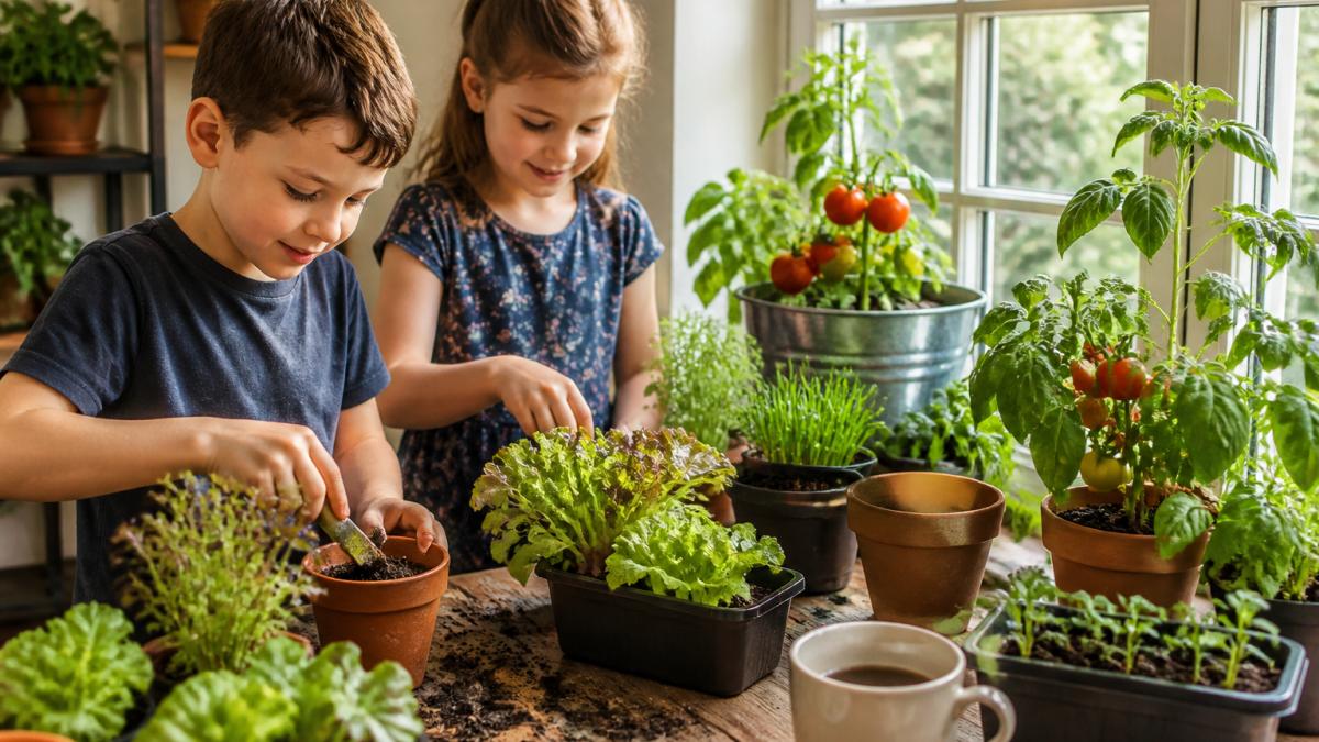 Simple Indoor Gardening Projects for Kids