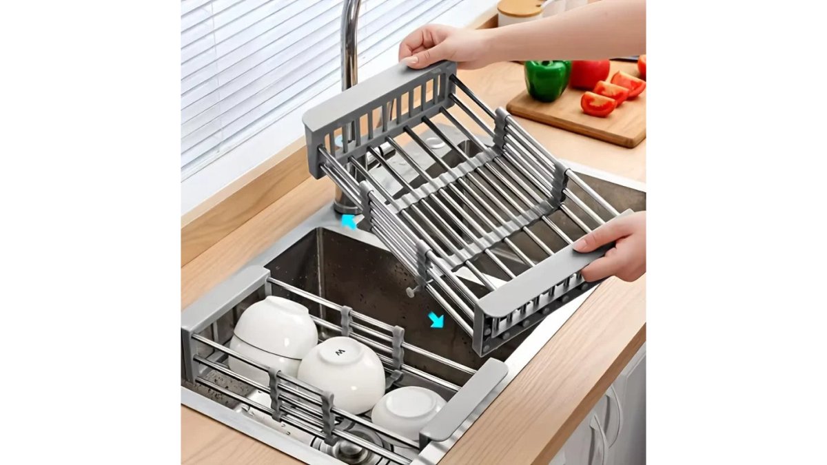 Sinkelle ExtendDry Retractable Sink Rack