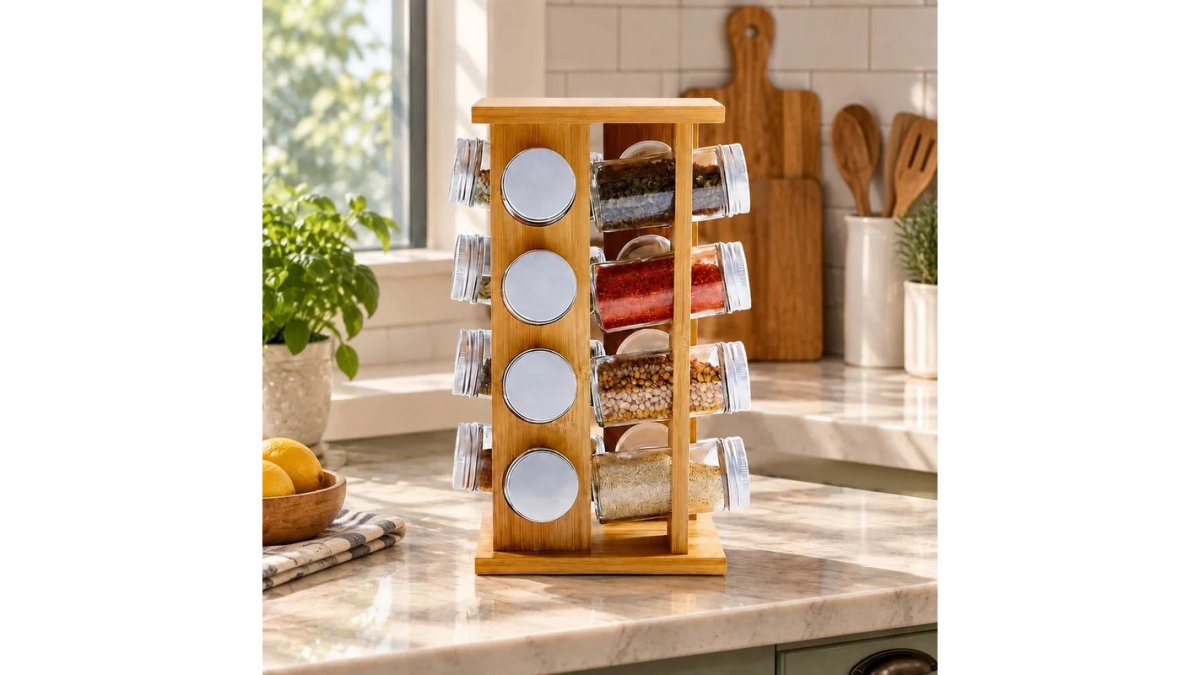 Sinkelle SpinSpice Bamboo Rack
