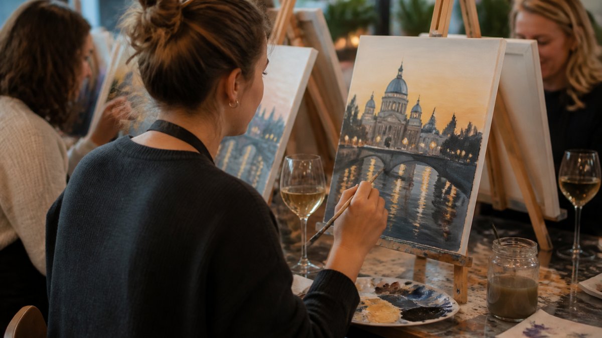 Sip and Paint Wien: Events, Anbieter & Preise