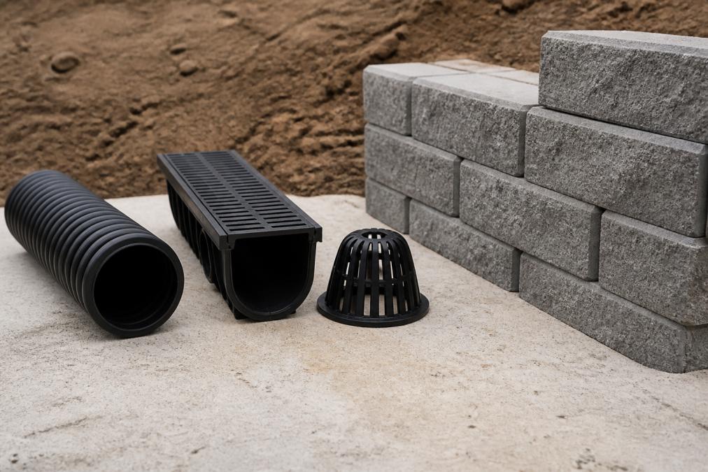 Site Drainage Solutions vs Retaining Walls: Which Do You Need?