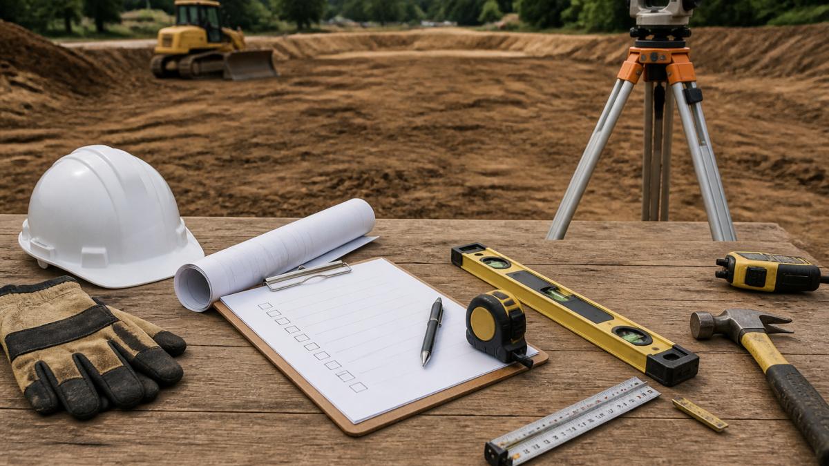 Site Preparation Checklist for Home Builders