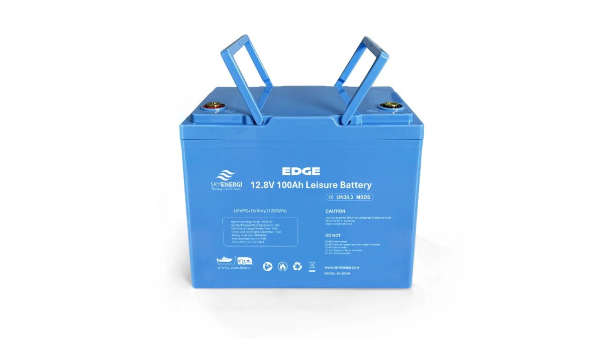 Skyenergi Edge 100Ah Lithium Leisure Battery
