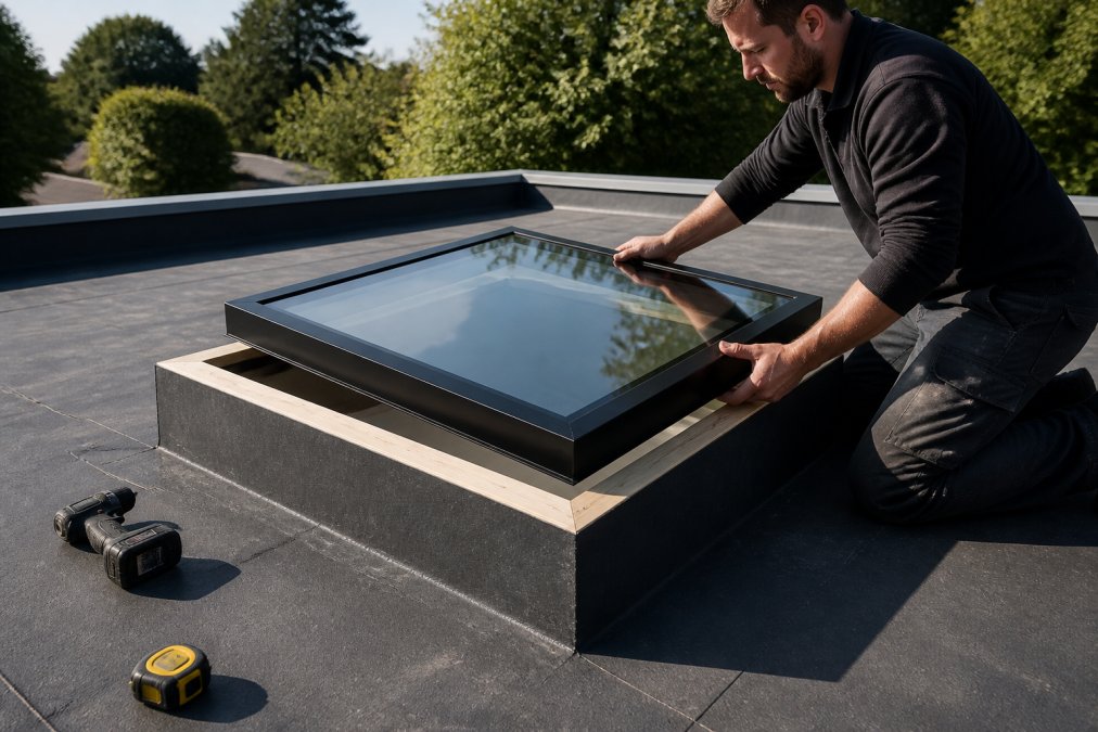 Skylight Installation for Flat Roofs: A Step-by-Step Guide