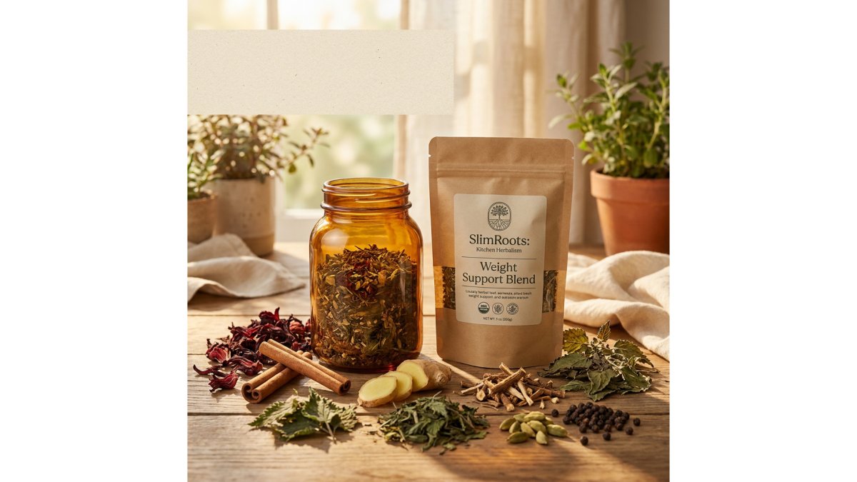 SlimRoots Kitchen Herbalism Weight Tea Blend