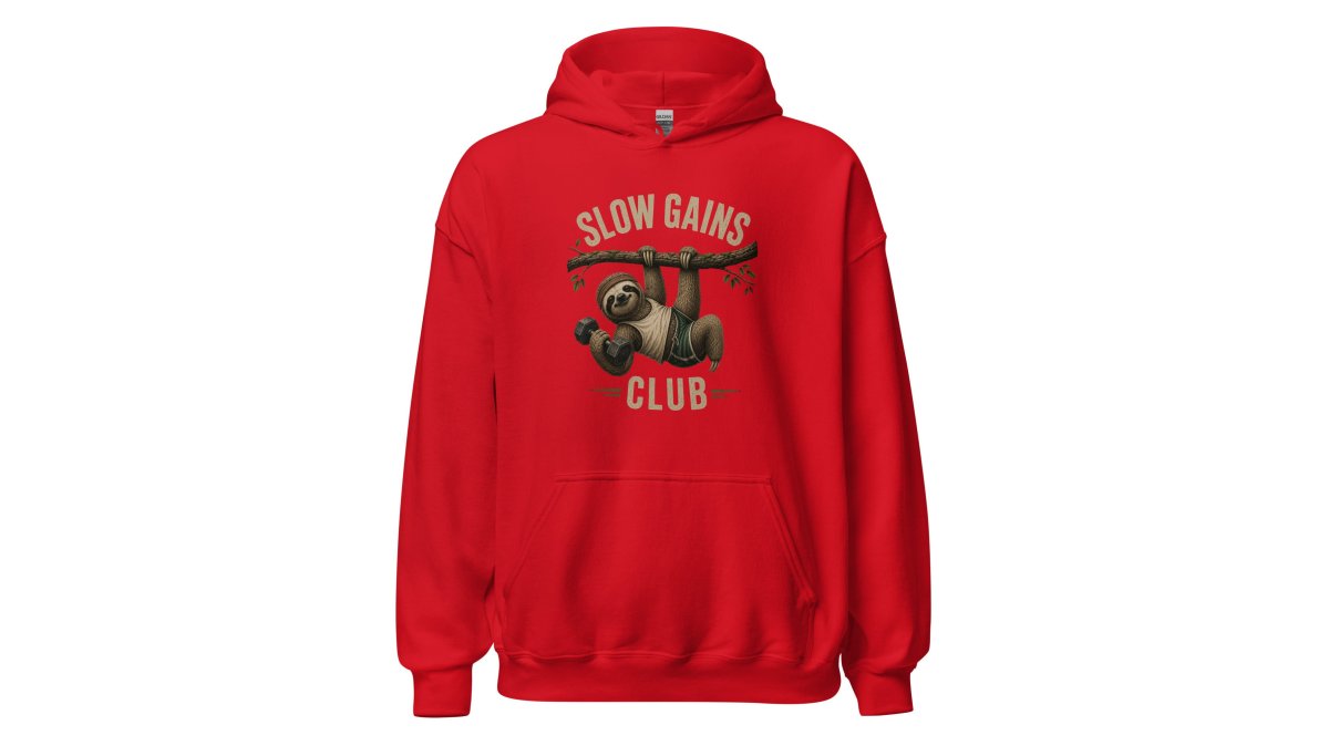 Slow Gains Club — Hoodie 18500