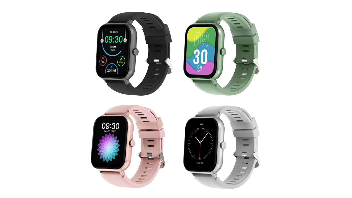 Smart Watch 1.83" IP67 Waterproof Fitness Tracker with Heart