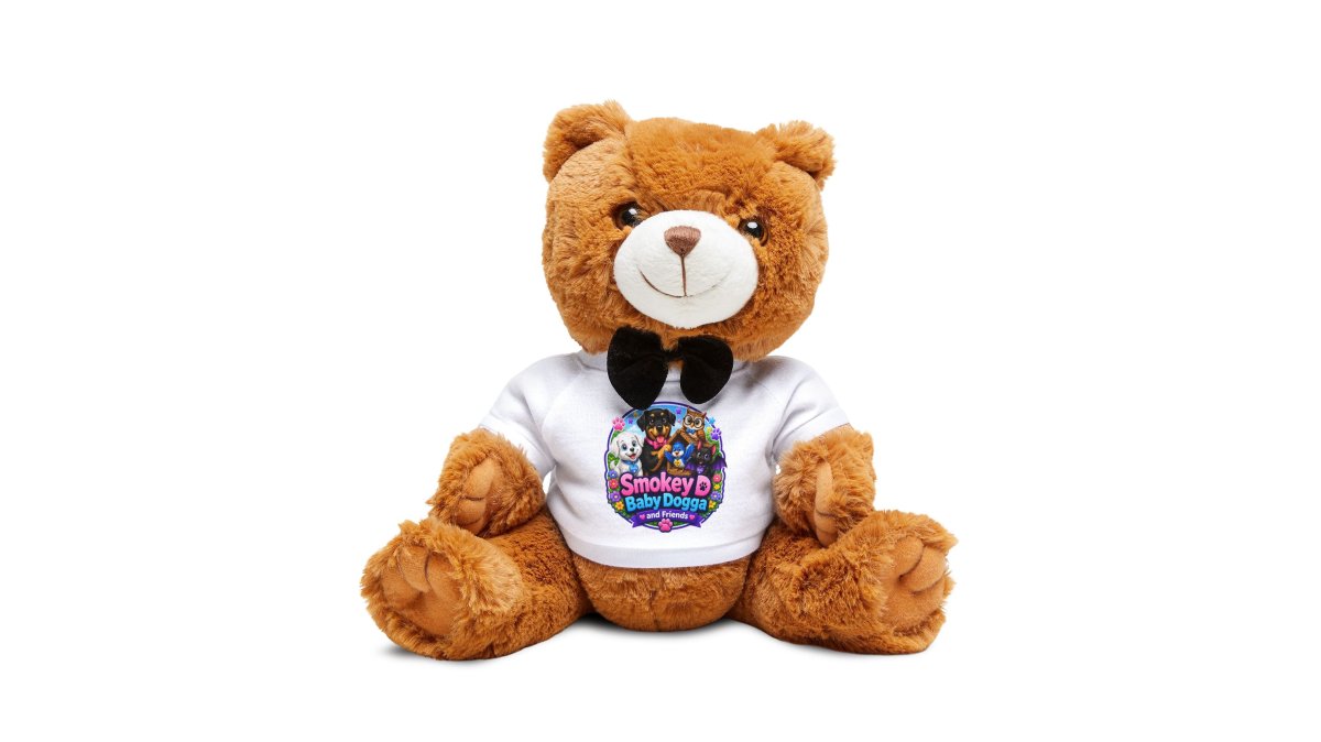 Smokey D Baby Dogga and Friends Plush Teddy Bear