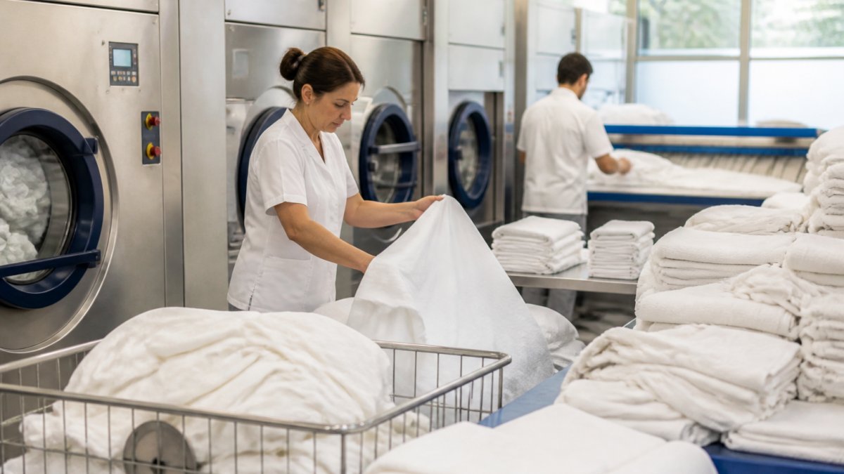 Snel en betrouwbaar wasgoed reinigen voor bedrijven