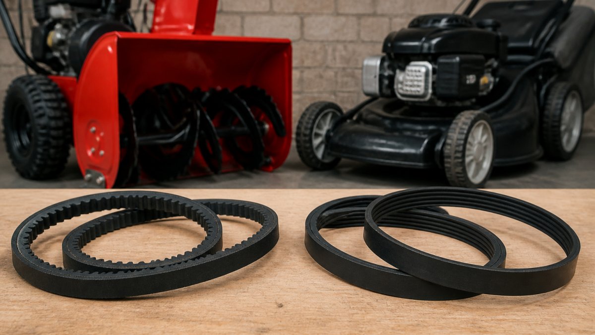 Snowblower vs Lawn Mower Belt Differences
