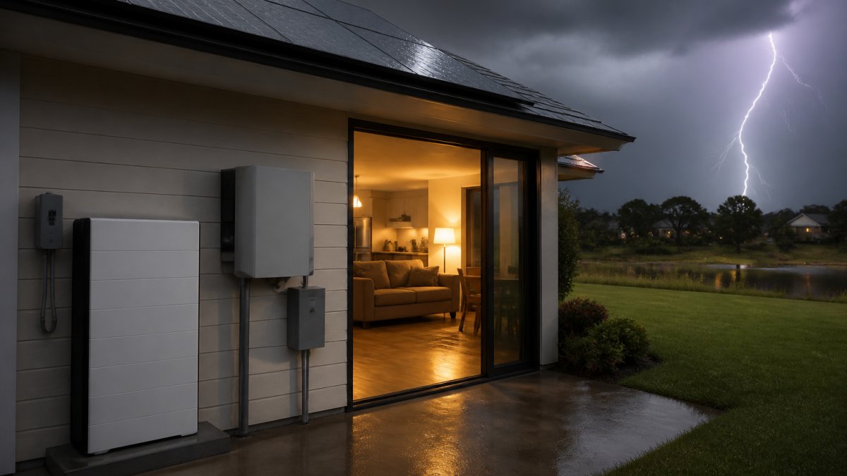 Solar Energy Battery Backup for Power Outages