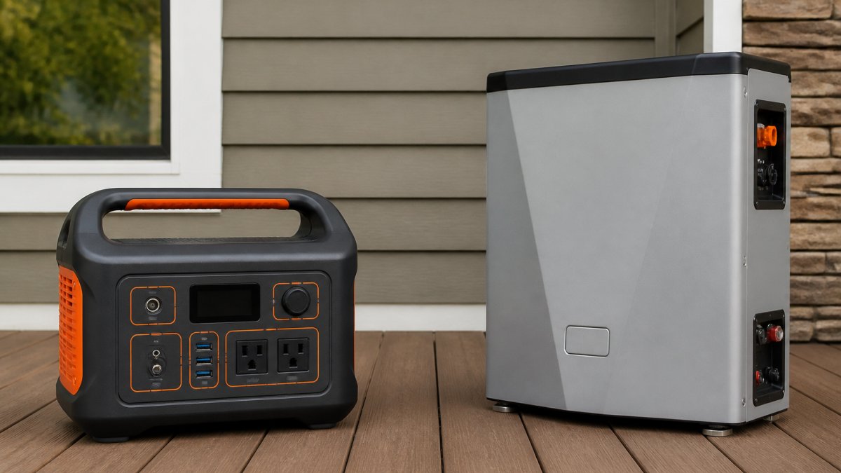 Solar Generator vs Home Battery: Key Differences