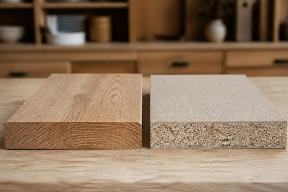 Solid Wood vs Particle Board Furniture: A Buyer's Guide