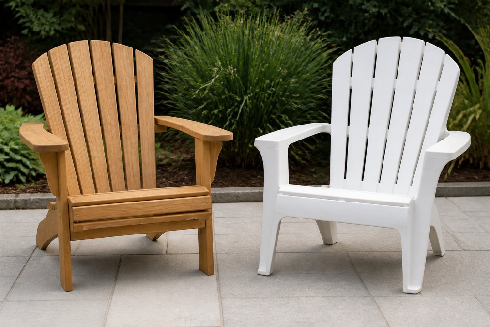 Solid Wood vs Plastic Outdoor Furniture: 2026 Guide