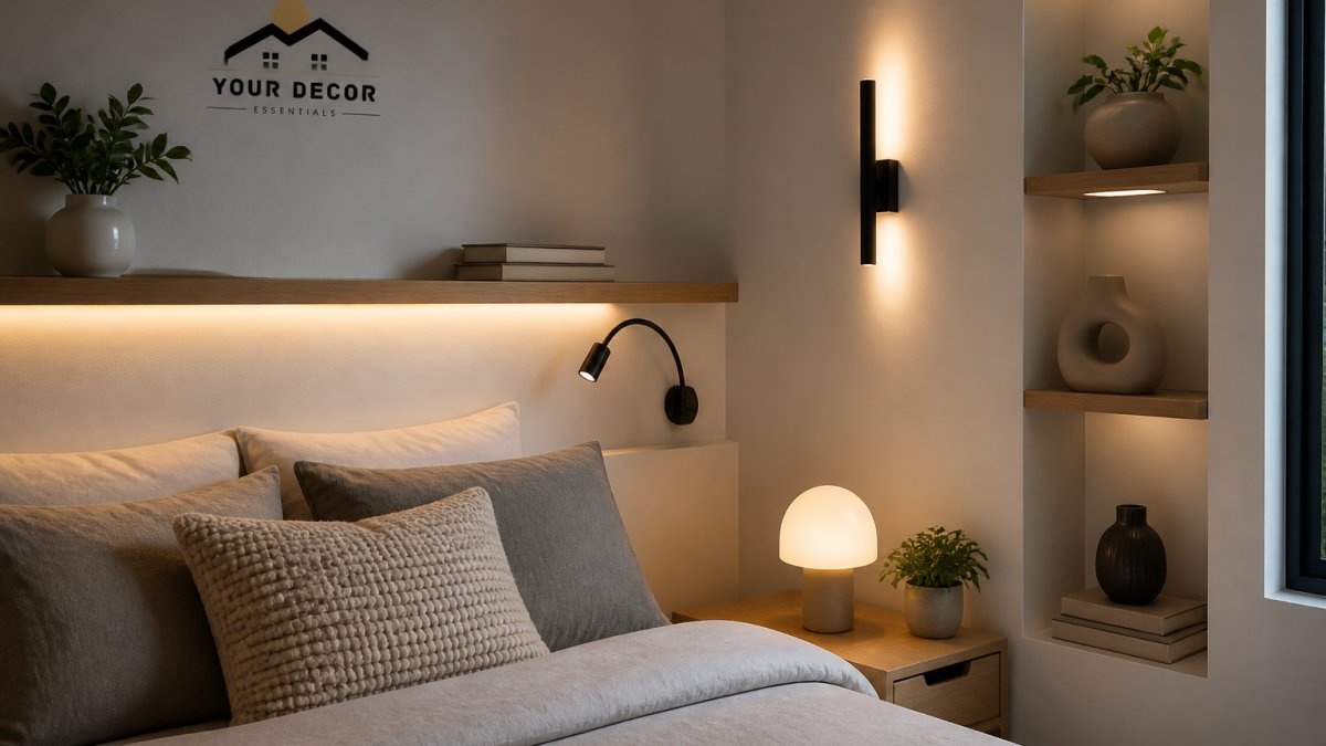 Space Saving Lighting Solutions for Tiny Bedrooms