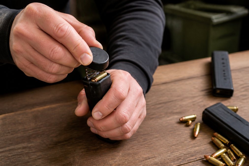 Speed Loader for Stiff Magazine Springs: A How-To Guide