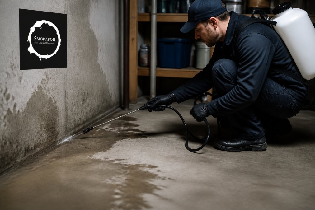 Spider Control Methods for Damp Basements