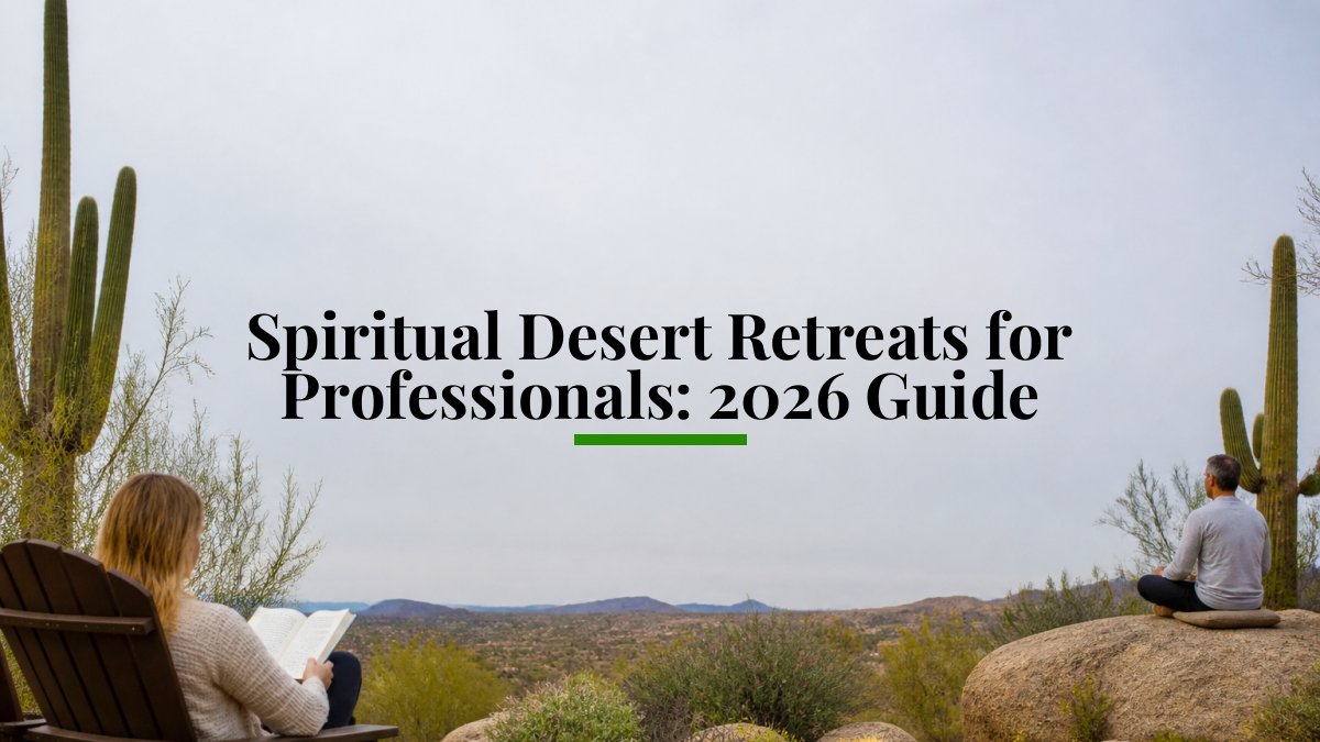 Spiritual Desert Retreats for Professionals: 2026 Guide