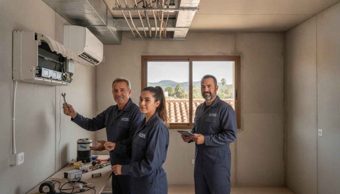 Split vs Conductos: Reparación de Aire Acondicionado en Mijas