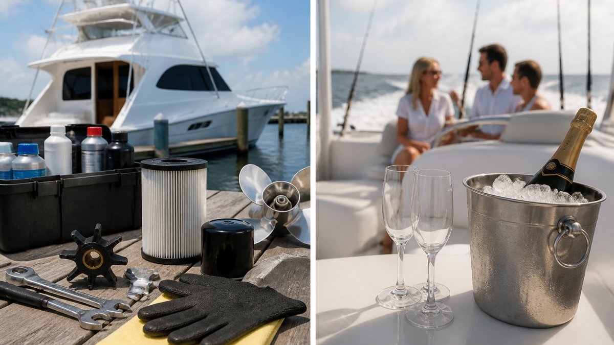 Sportfishing Yacht Maintenance Costs vs Charter Expenses