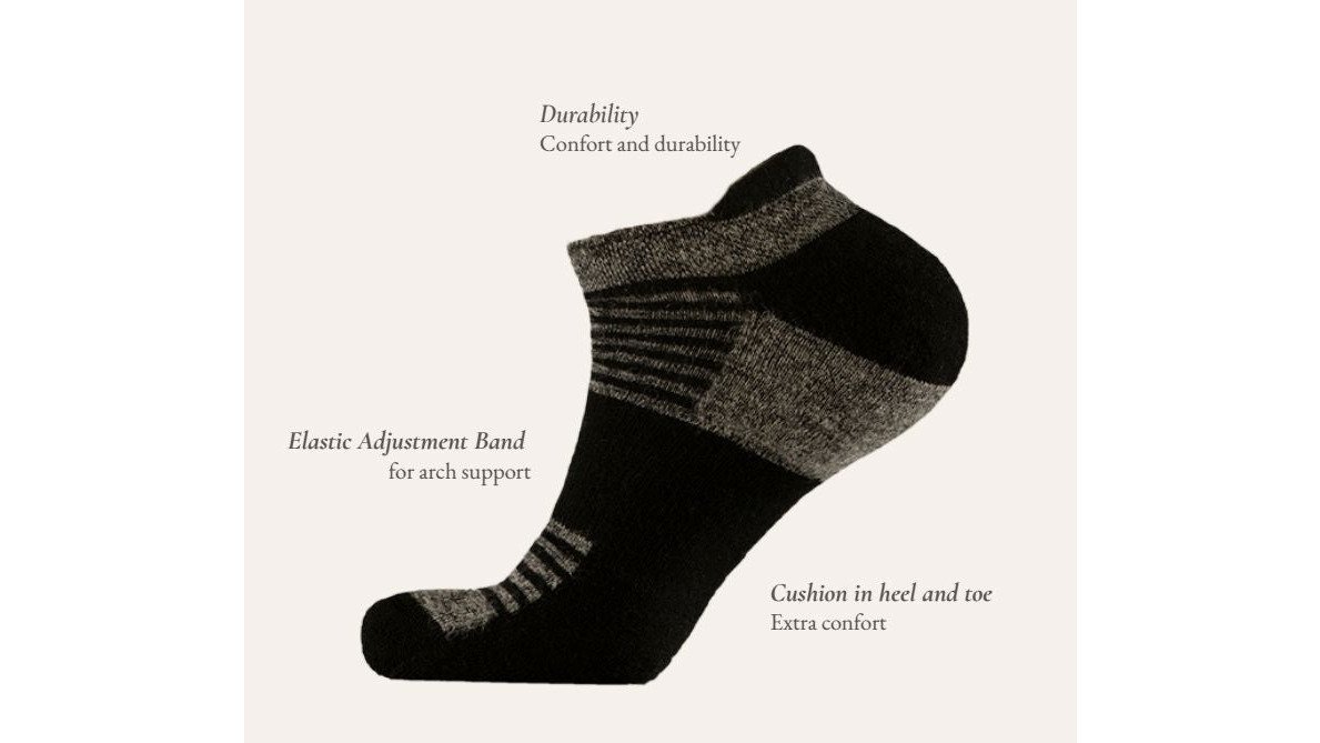 Sports Ankle Active Alpaca Socks