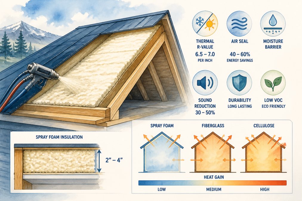 Spray Foam Insulation for Roofs: 2026 Homeowner's Guide