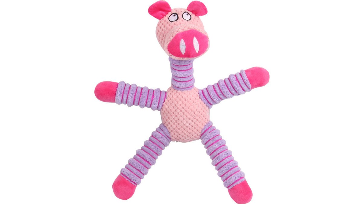 Squeaky Bite-Resistant Plush Pet Toy