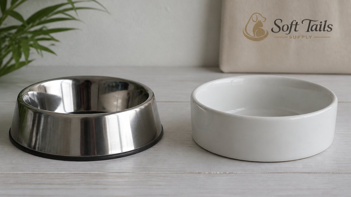 Stainless Steel vs Ceramic Pet Bowls: 2026 Comparison