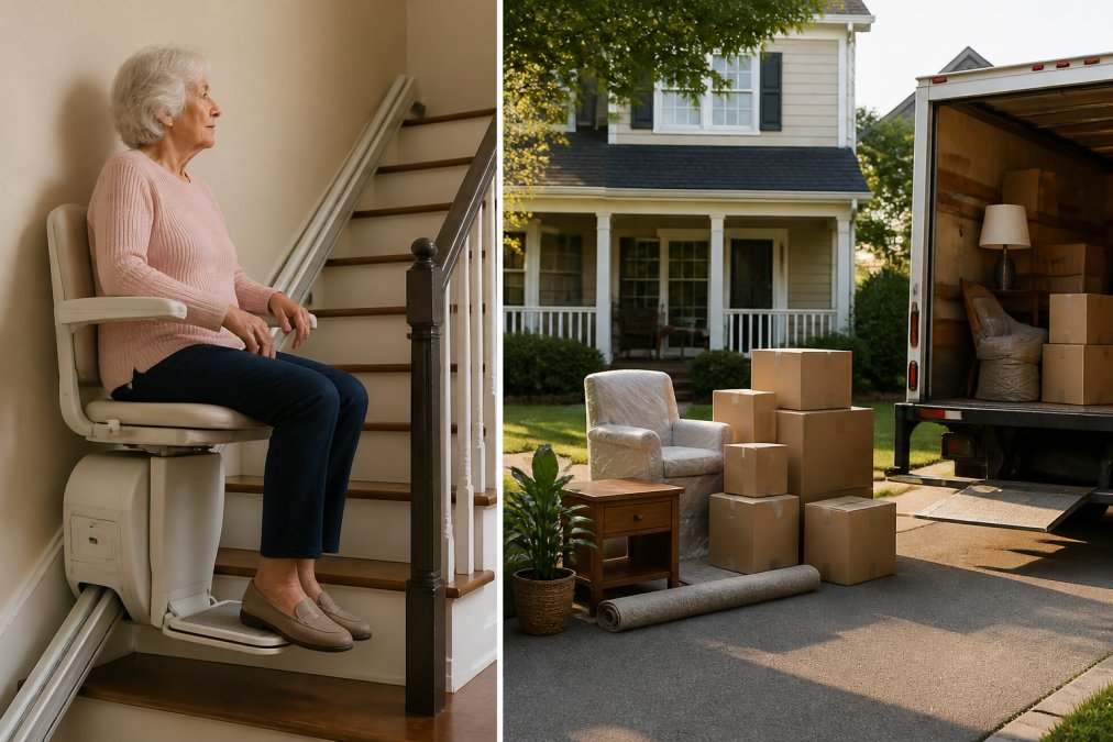 Stairlift vs Moving to a One-Story House in 2026