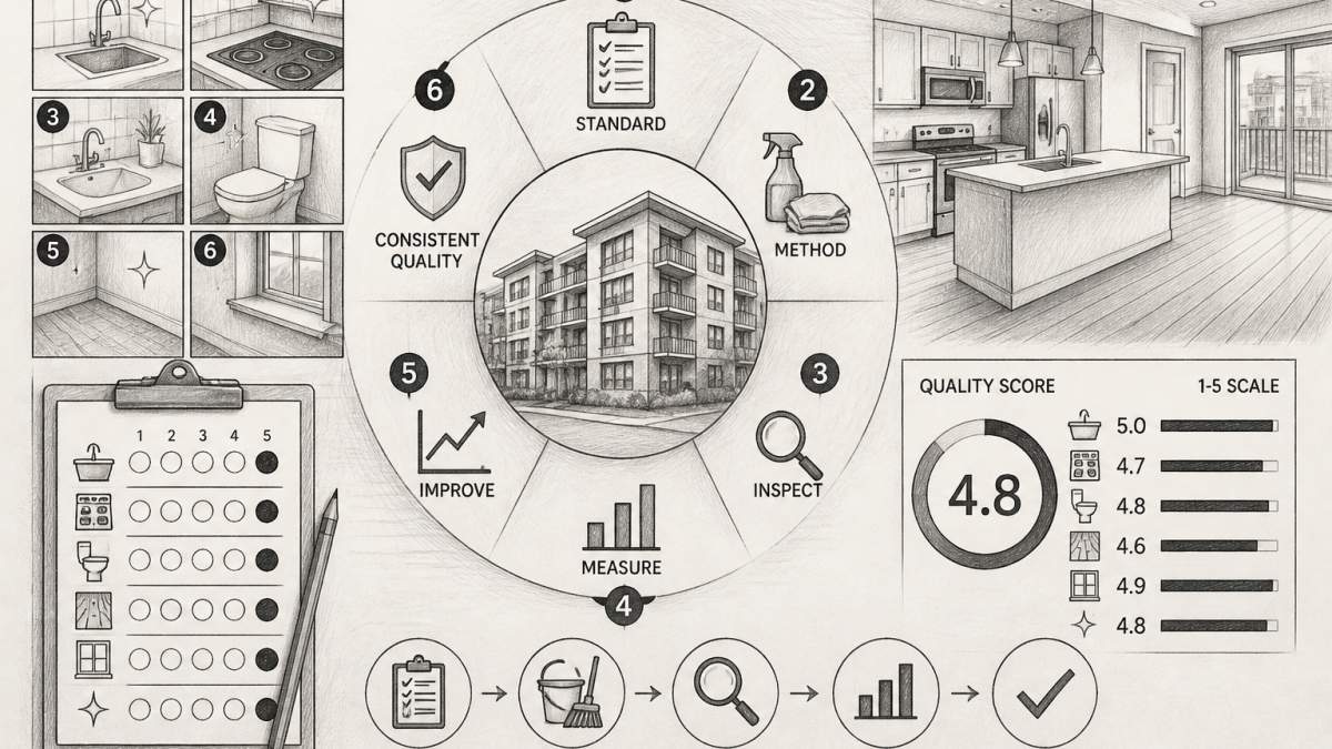 Standardizing Cleaning Quality for Multi-Family Properties