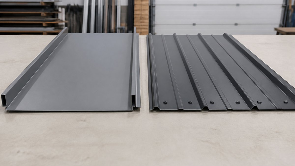 Standing Seam vs Exposed Fastener Metal Roofing