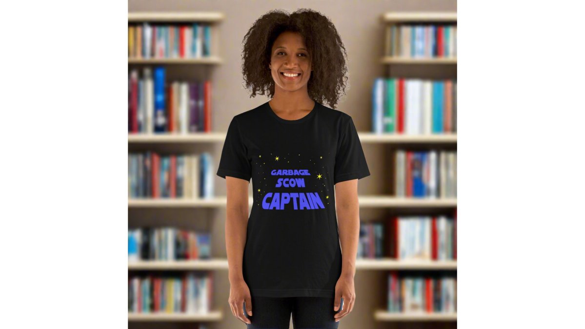 Star Raiders Garbage Scow Captain Unisex T-shirt