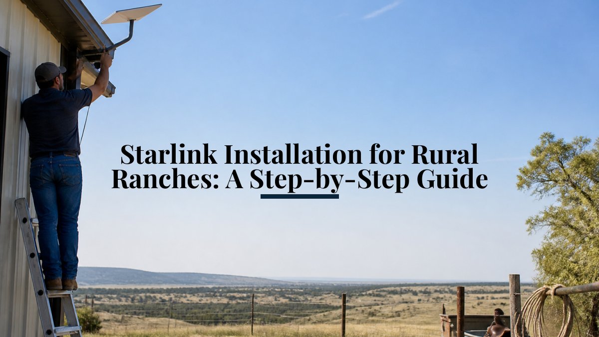 Starlink Installation for Rural Ranches: A Step-by-Step Guide