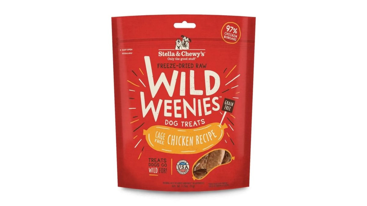 Stella & Chewy’s Freeze Dried Wild Weenies Chicken Dog Treats (11.5oz)
