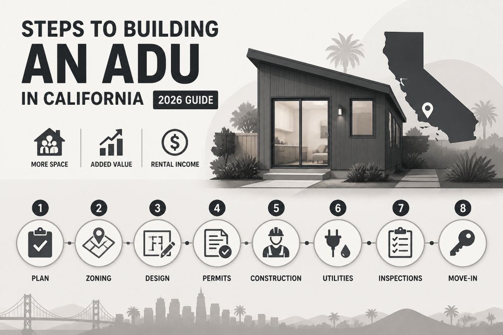Steps to Building an ADU in California: 2026 Guide