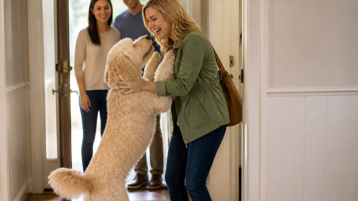 Stop Dog From Jumping on Guests: A Training Guide