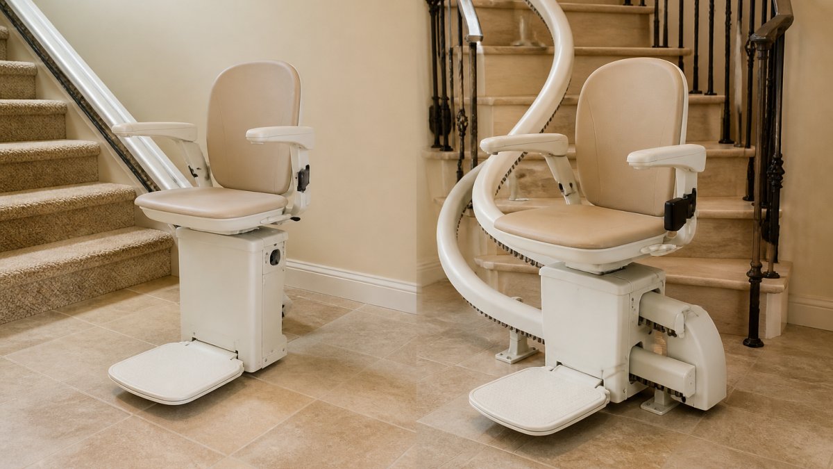 Straight vs Curved Stairlifts: Key Differences