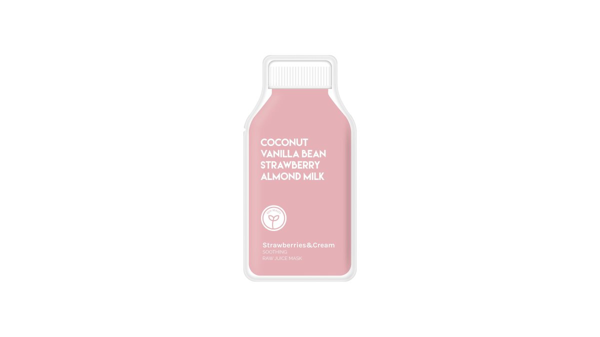 Strawberries and Cream Soothing Raw Juice Face Mask