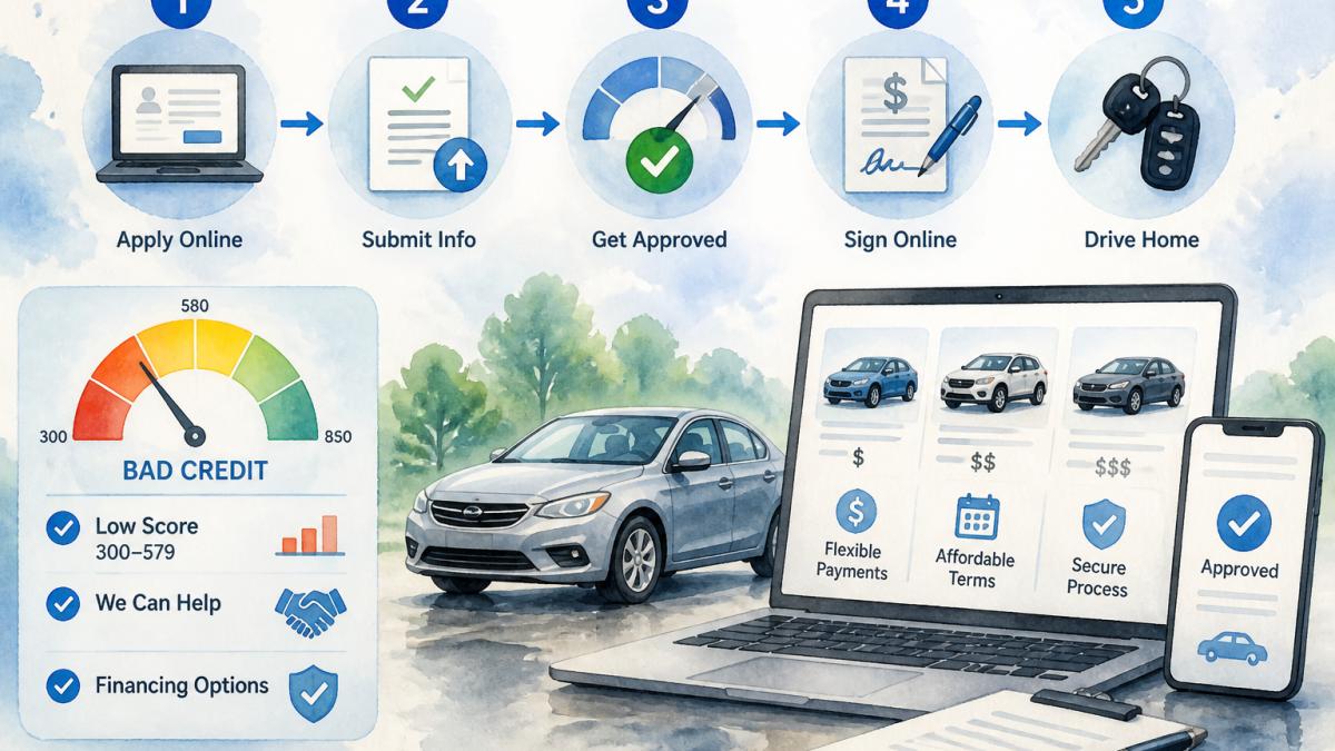Streamlined Online Financing for Bad Credit: A Step-by-Step Guide